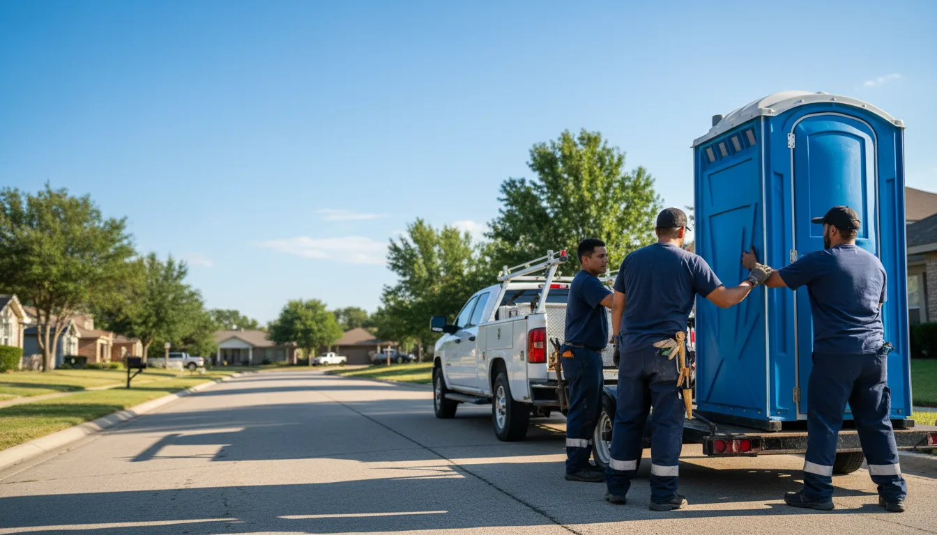 Portable Toilet Rental in Crest Hill, IL near me